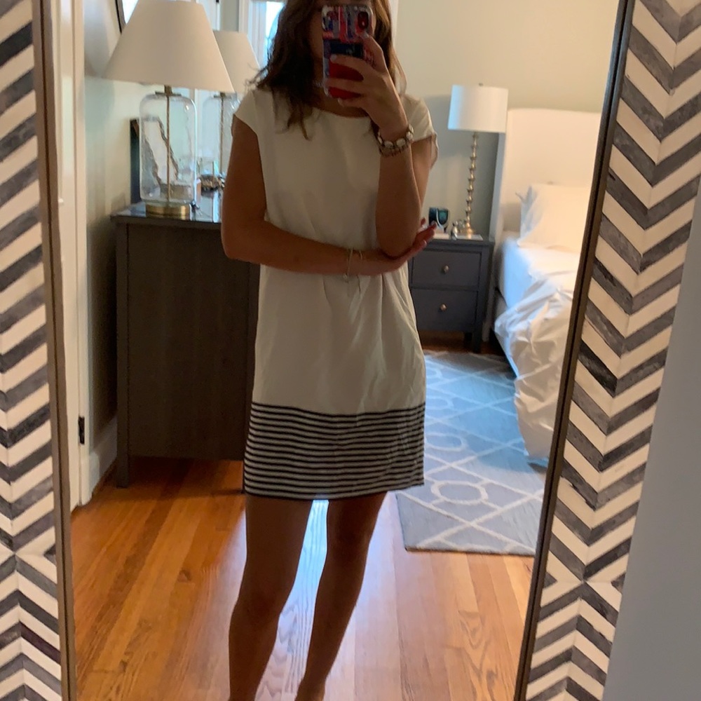 Silky White Dress